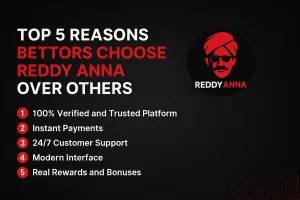 Top 5 Reasons Bettors Choose Reddy Anna Over Others