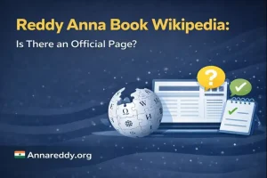 Reddy Anna Book Wikipedia: Is There an Official Page?